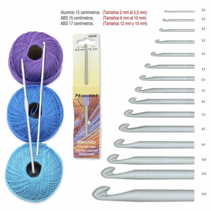 AGUJA GANCHILLO ALUMINIO