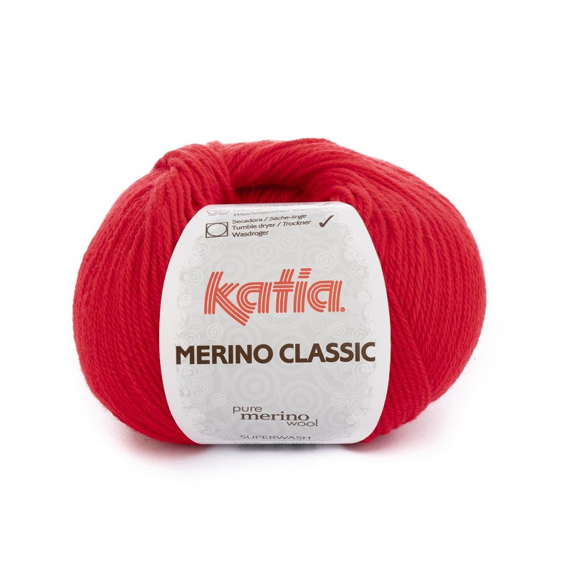 LANA MERINO CLASSIC 52% Merino Superwash - 48% Acrílico 100g