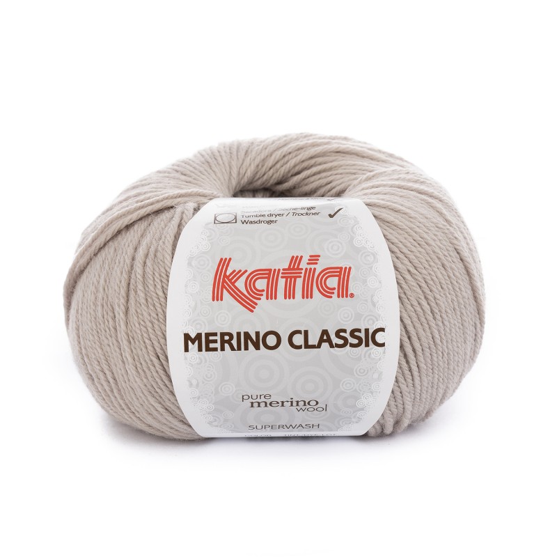 LANA MERINO CLASSIC 52% Merino Superwash - 48% Acrílico 100g