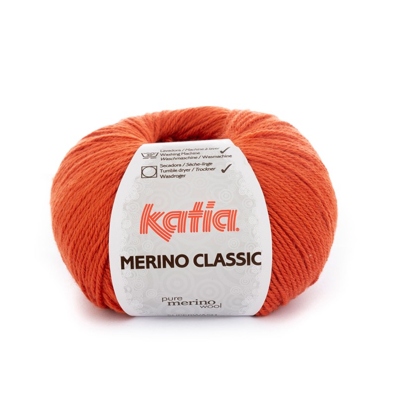 LANA MERINO CLASSIC 52% Merino Superwash - 48% Acrílico 100g