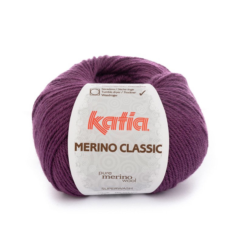 LANA MERINO CLASSIC 52% Merino Superwash - 48% Acrílico 100g