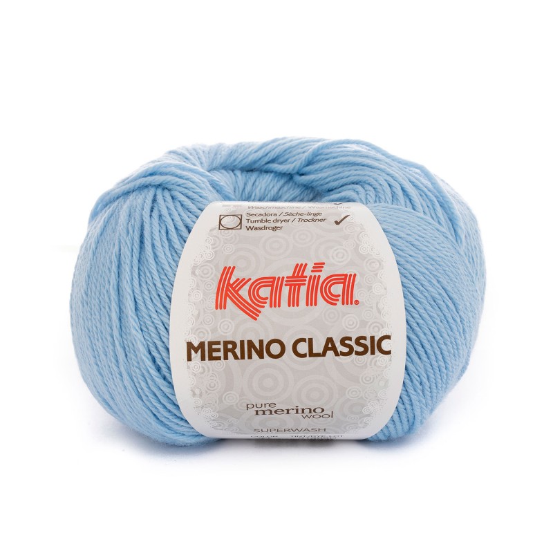 LANA MERINO CLASSIC 52% Merino Superwash - 48% Acrílico 100g