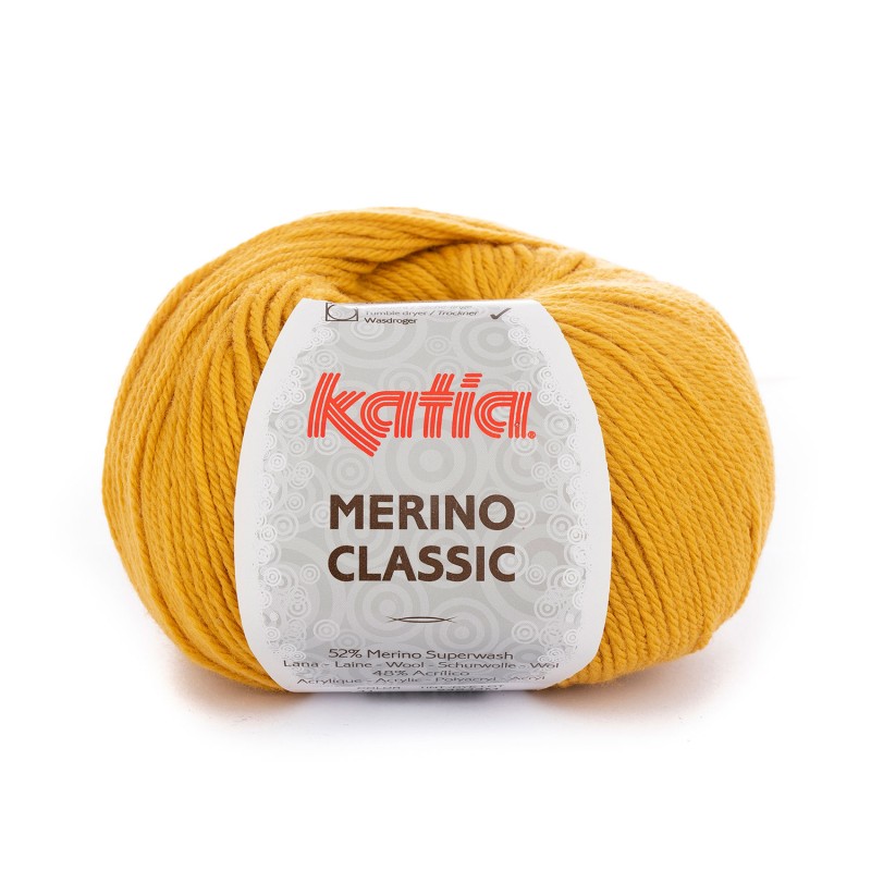 LANA MERINO CLASSIC 52% Merino Superwash - 48% Acrílico 100g