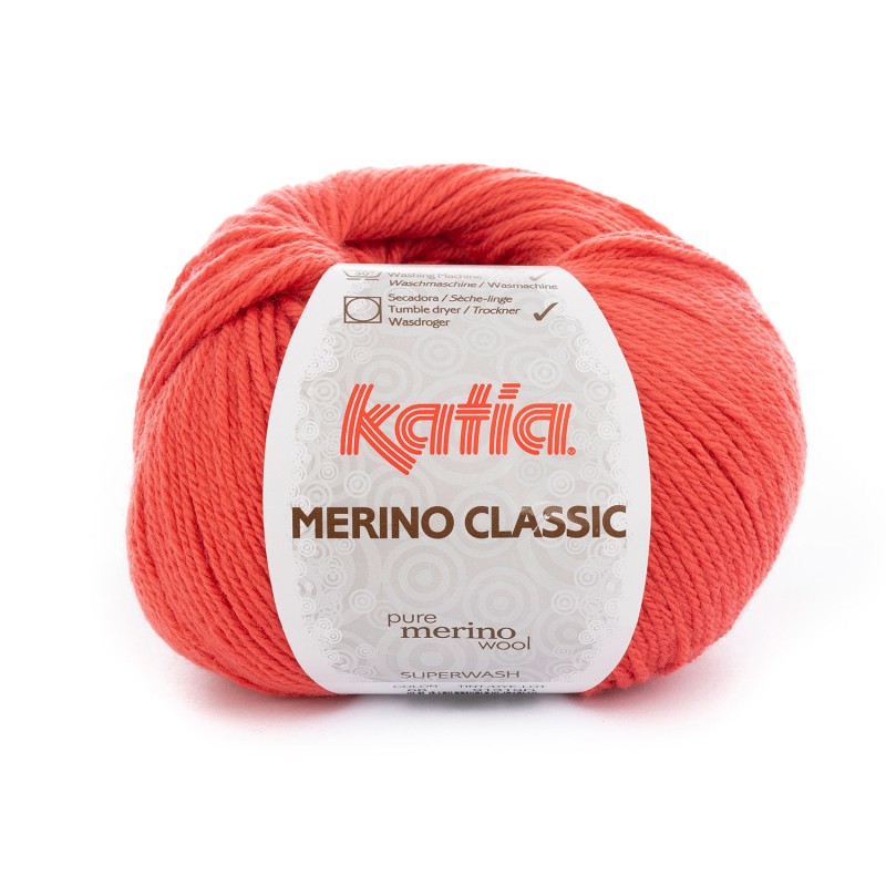 LANA MERINO CLASSIC 52% Merino Superwash - 48% Acrílico 100g