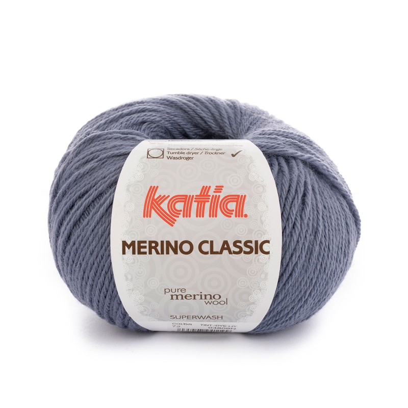 LANA MERINO CLASSIC 52% Merino Superwash - 48% Acrílico 100g