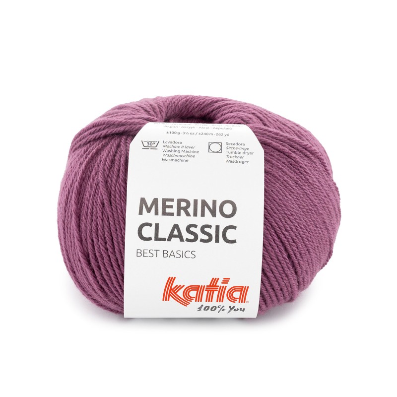 LANA MERINO CLASSIC 52% Merino Superwash - 48% Acrílico 100g
