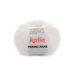 LANA MERINO ARAN 52% Merino Superwash - 48% Acrílico 100 g