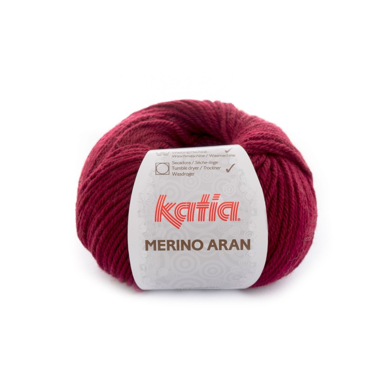 LANA MERINO ARAN 52% Merino Superwash - 48% Acrílico 100 g