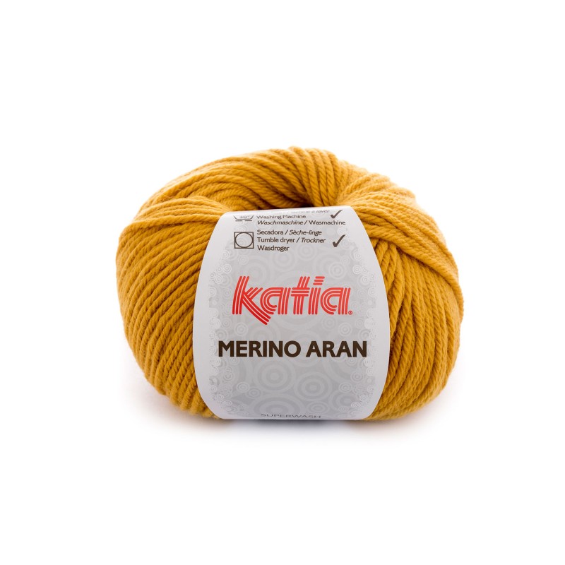 LANA MERINO ARAN 52% Merino Superwash - 48% Acrílico 100 g