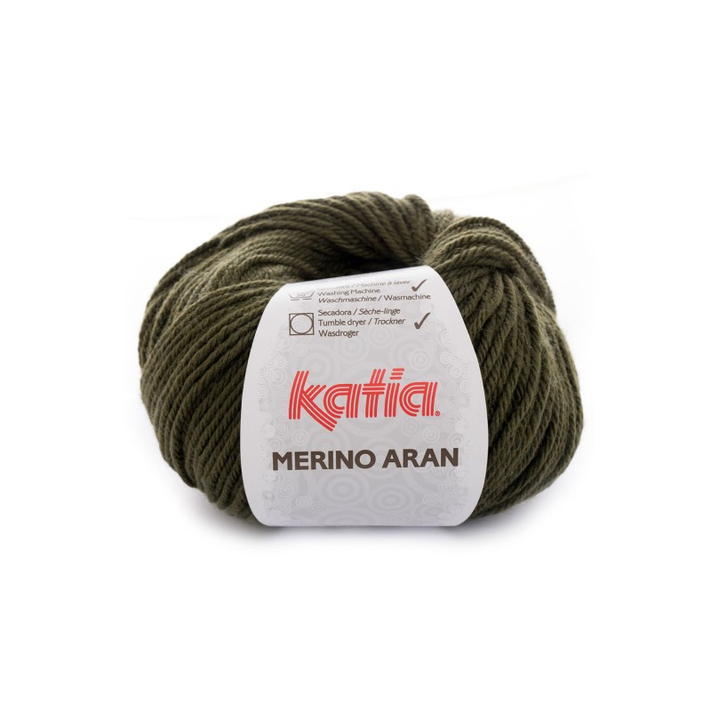 LANA MERINO ARAN 52% Merino Superwash - 48% Acrílico 100 g