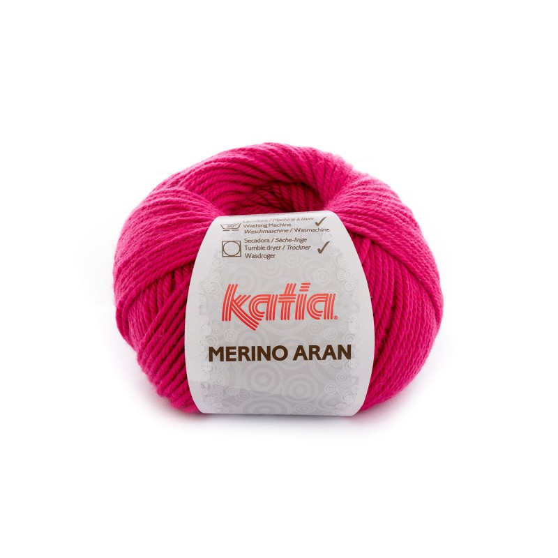 LANA MERINO ARAN 52% Merino Superwash - 48% Acrílico 100 g