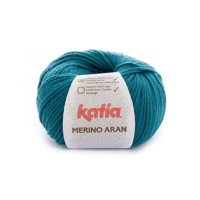 LANA MERINO ARAN 52% Merino Superwash - 48% Acrílico 100 g