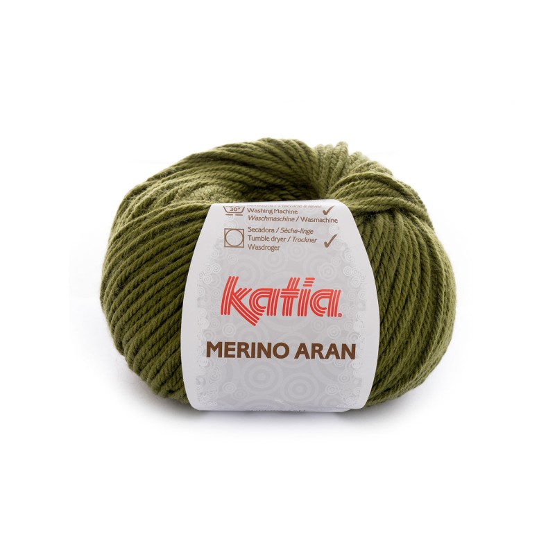 LANA MERINO ARAN 52% Merino Superwash - 48% Acrílico 100 g