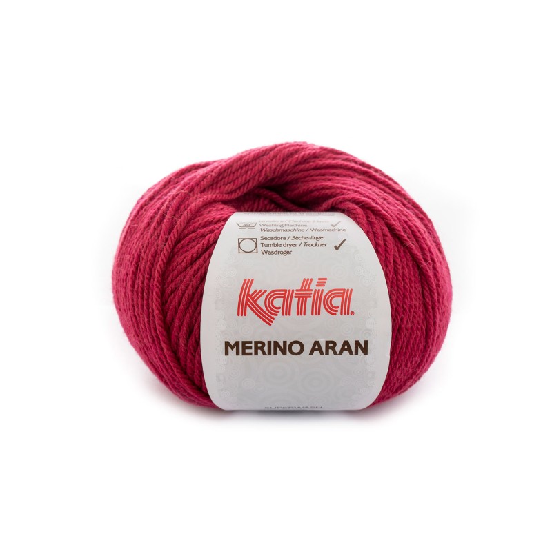 LANA MERINO ARAN 52% Merino Superwash - 48% Acrílico 100 g