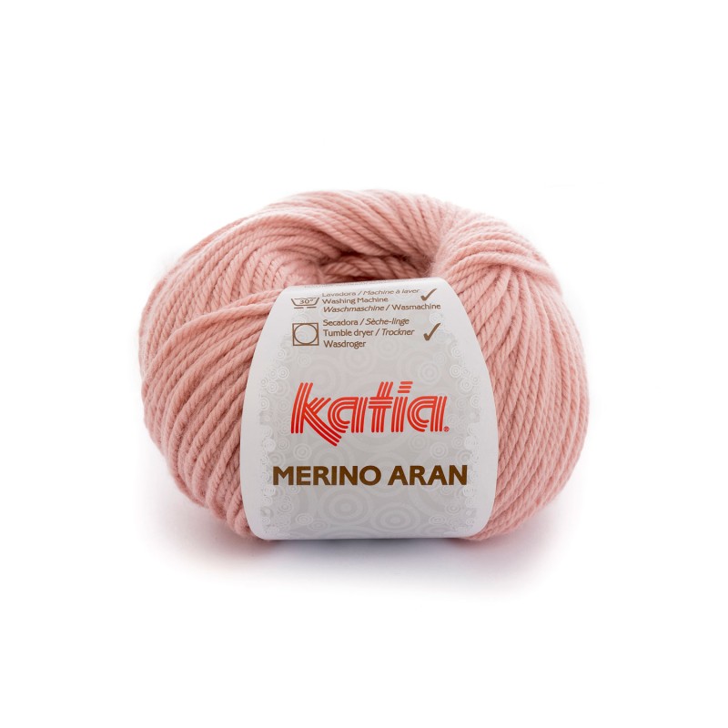 LANA MERINO ARAN 52% Merino Superwash - 48% Acrílico 100 g