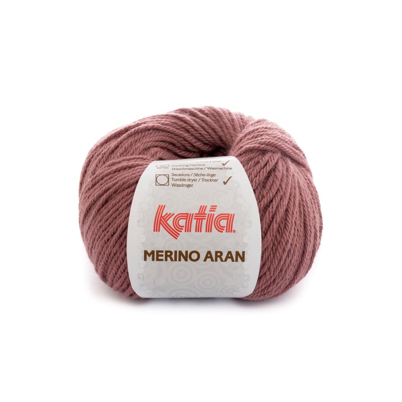 LANA MERINO ARAN 52% Merino Superwash - 48% Acrílico 100 g