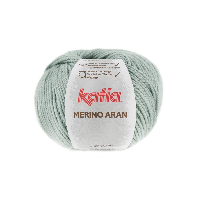 LANA MERINO ARAN 52% Merino Superwash - 48% Acrílico 100 g
