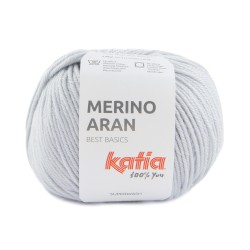 LANA MERINO ARAN 52% Merino Superwash - 48% Acrílico 100 g