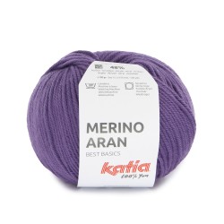 LANA MERINO ARAN 52% Merino Superwash - 48% Acrílico 100 g
