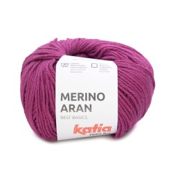 LANA MERINO ARAN 52% Merino Superwash - 48% Acrílico 100 g