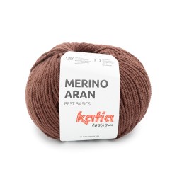 LANA MERINO ARAN 52% Merino Superwash - 48% Acrílico 100 g