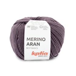 LANA MERINO ARAN 52% Merino Superwash - 48% Acrílico 100 g