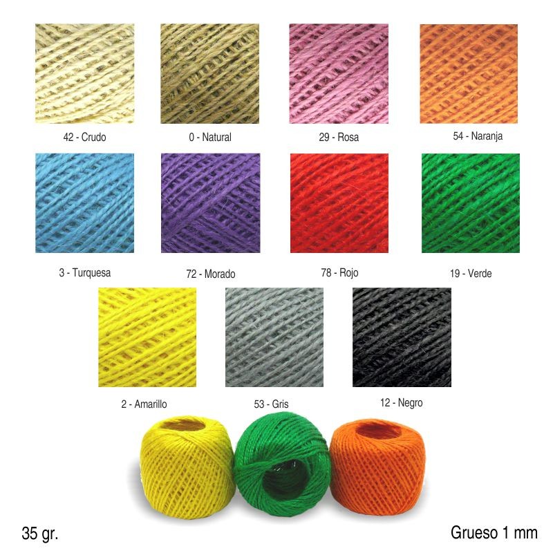 CORDON YUTE 35g - 60m